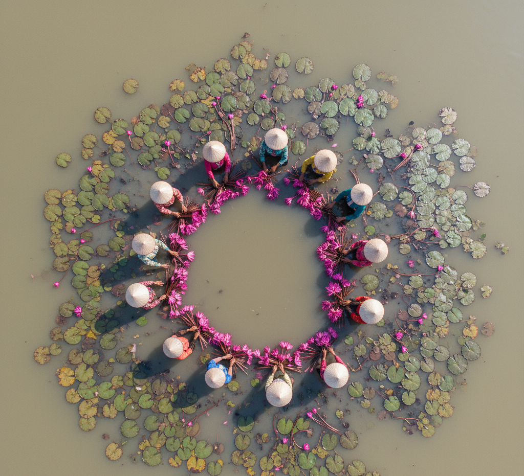 Scientist examining a sample in a modern laboratory